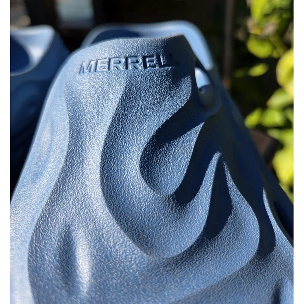 Merrell Hydro Steel Blue Slide-2.  NEW Unboxed Slip‎ On!! M-9 Women's 10.5